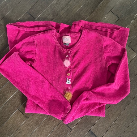 Souris Mini Limited Edition Girls pink dress size 12 - Picture 2 of 6